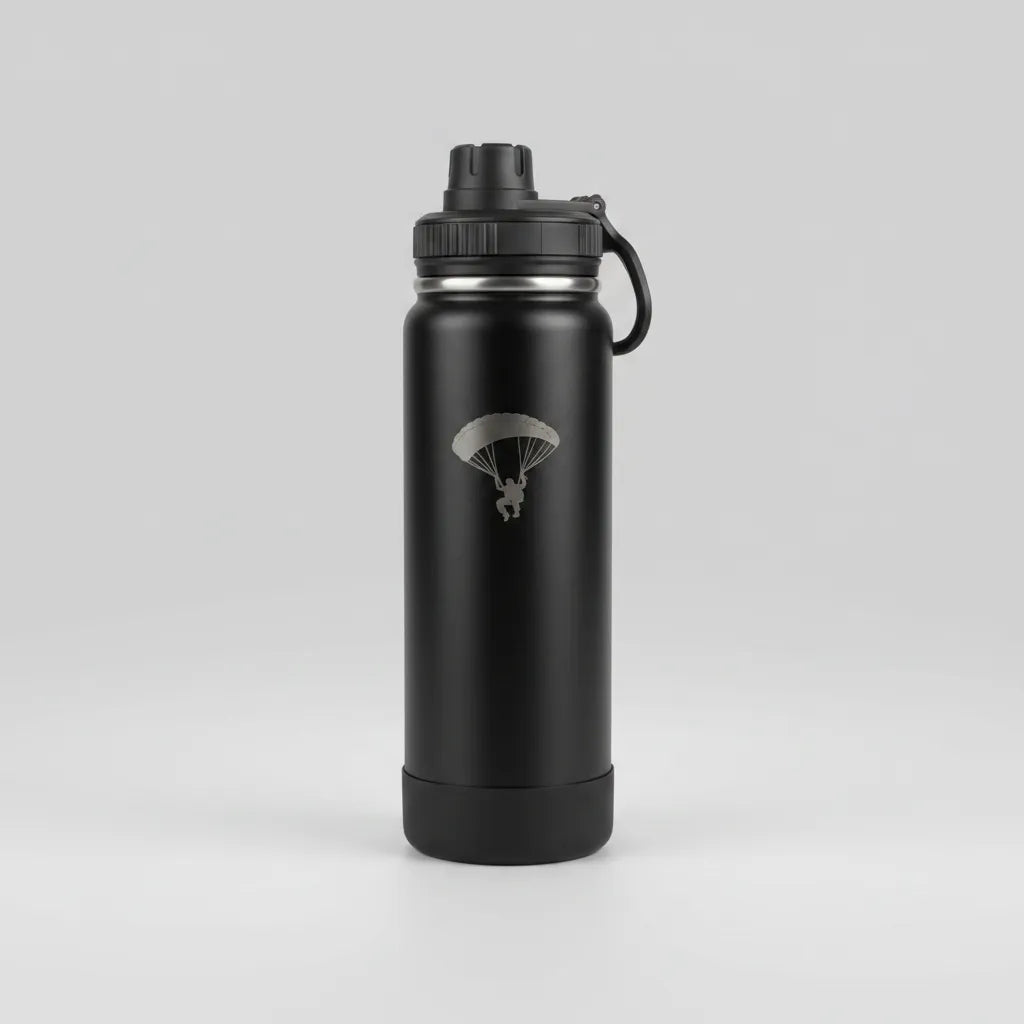 Garrafa Térmica Inox 800ml Paraquedista Premium